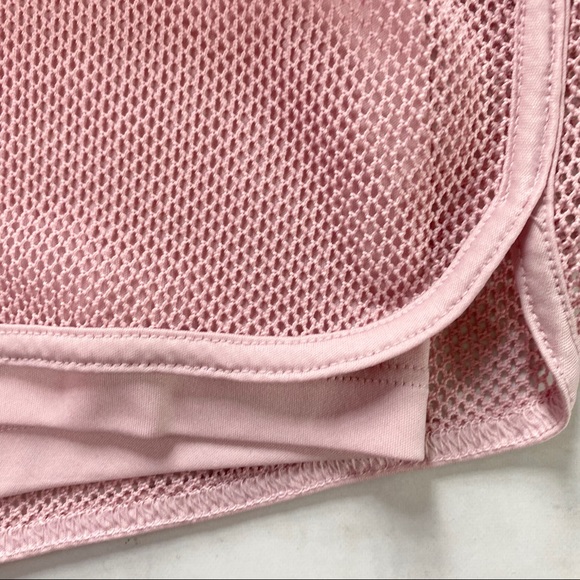 Onzie 2-n-1 Mesh Shorts Pink - Picture 5 of 7